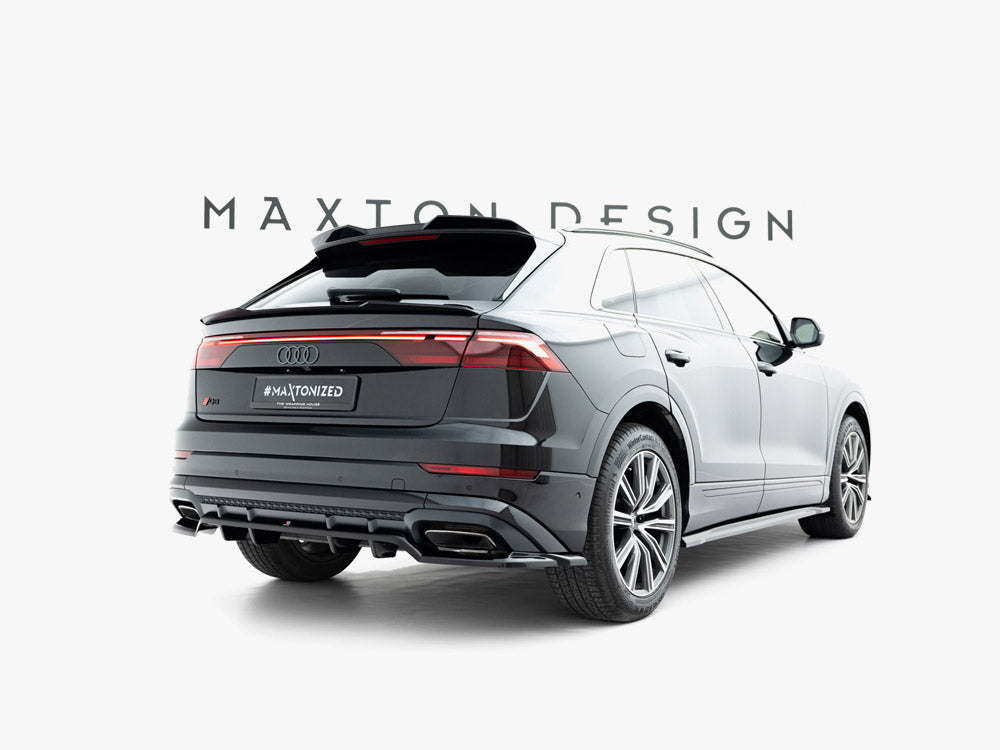 Lower Spoiler CAP V.2 compatible with Audi Q8 / Q8 S Line / SQ8 / RS Q8 Mk1 / Mk1 Facelift