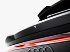 Carbon Fiber Tailgate Spoiler (Lower) compatible with Audi SQ8 / Q8 S Line Mk1 Facelift