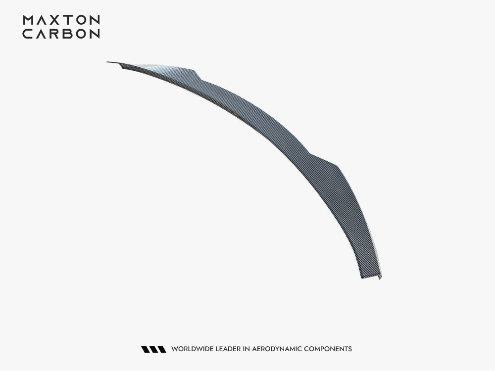 Carbon Fiber Tailgate Spoiler (Lower) compatible with Audi SQ8 / Q8 S Line Mk1 Facelift