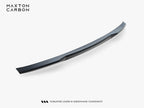 Carbon Fiber Tailgate Spoiler (Lower) compatible with Audi RS Q8 / SQ8 / Q8 S Line / Q8 Mk1