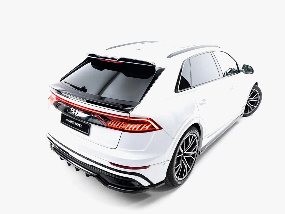 Lower Spoiler CAP 3D compatible with Audi Q8 / Q8 S Line / SQ8 Mk1 / Mk1 Facelift