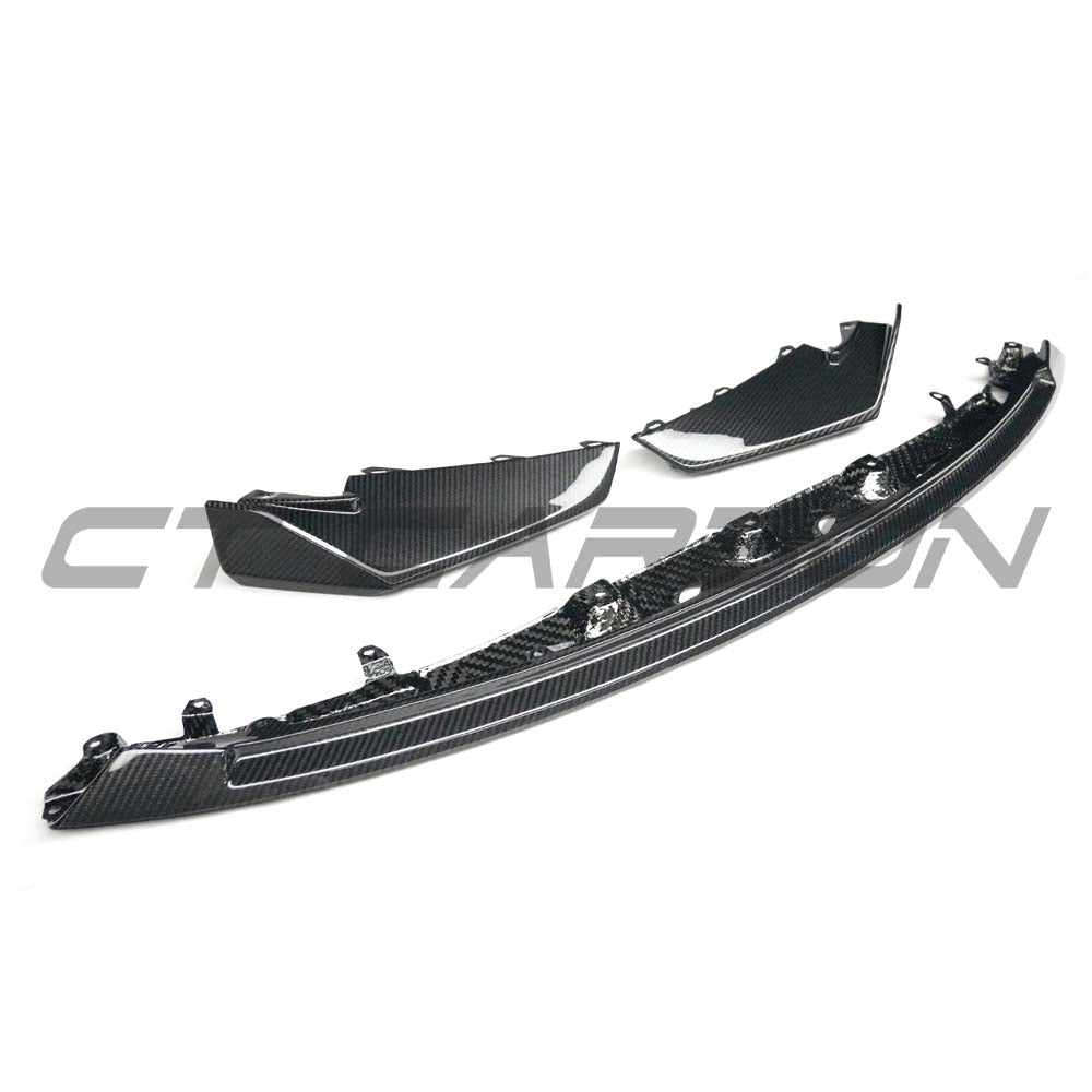 CT Carbon Front Splitter V8 - BMW M3/M4 G80/G82 (2021 - Onwards)
