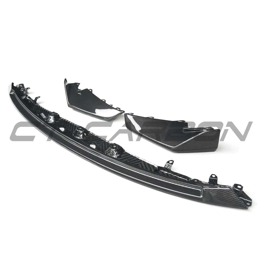 CT Carbon Front Splitter V8 - BMW M3/M4 G80/G82 (2021 - Onwards)