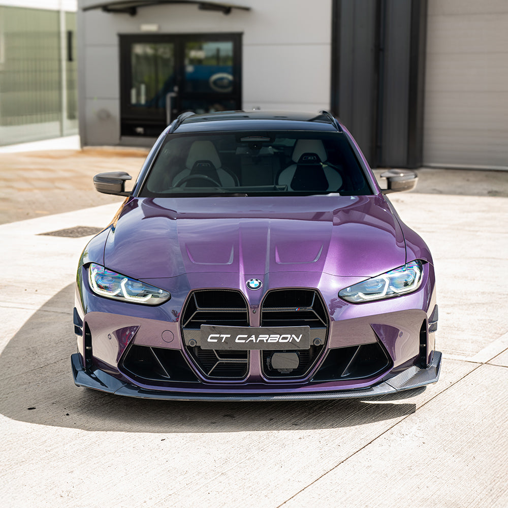 CT Carbon Front Splitter V5 - BMW M3/M4 G80/G82 (2021 - Onwards)