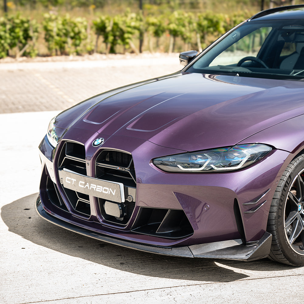 CT Carbon Front Splitter V5 - BMW M3/M4 G80/G82 (2021 - Onwards)