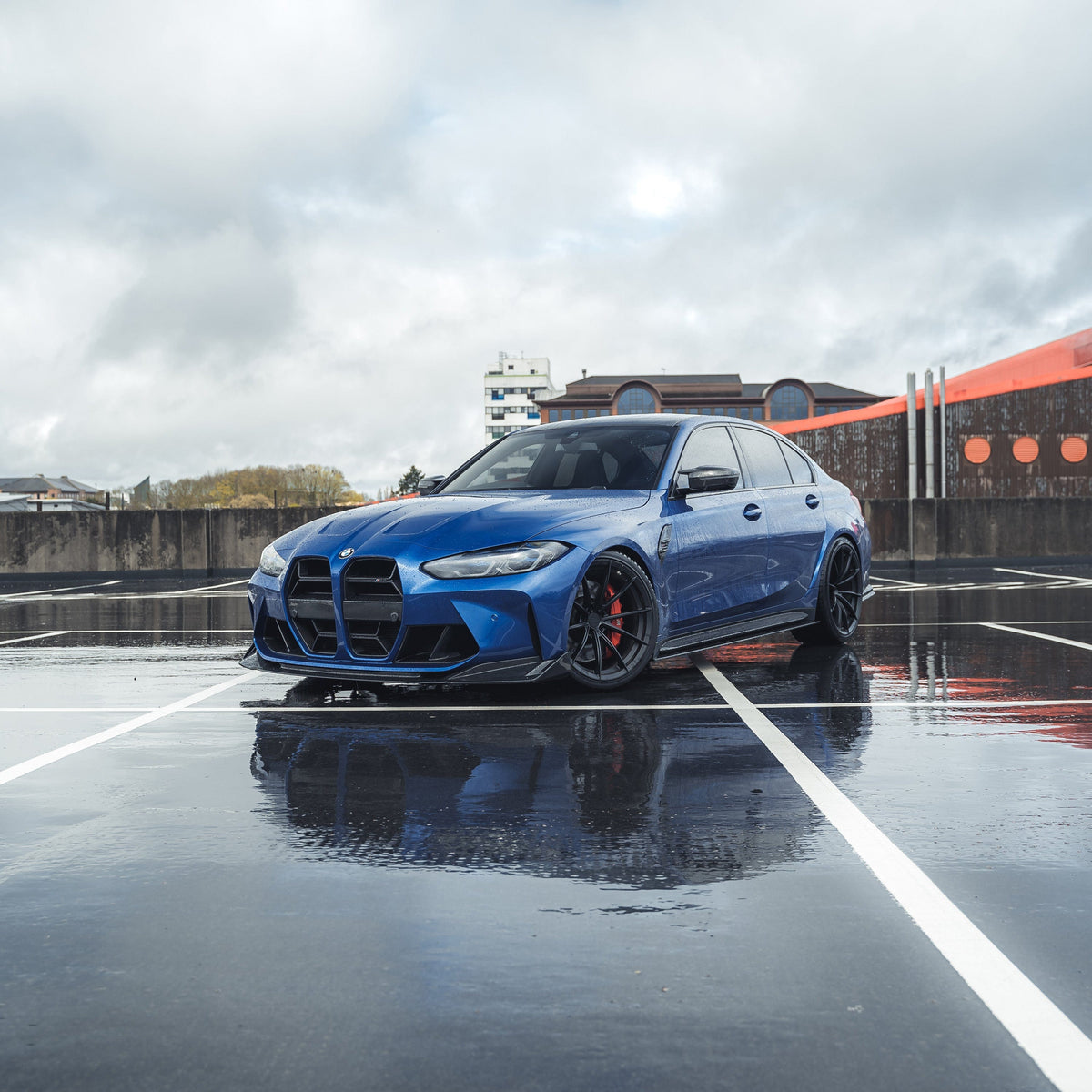 CT Carbon Front Splitter V3 - BMW M3/M4 G80/G82 (2021 - Onwards)