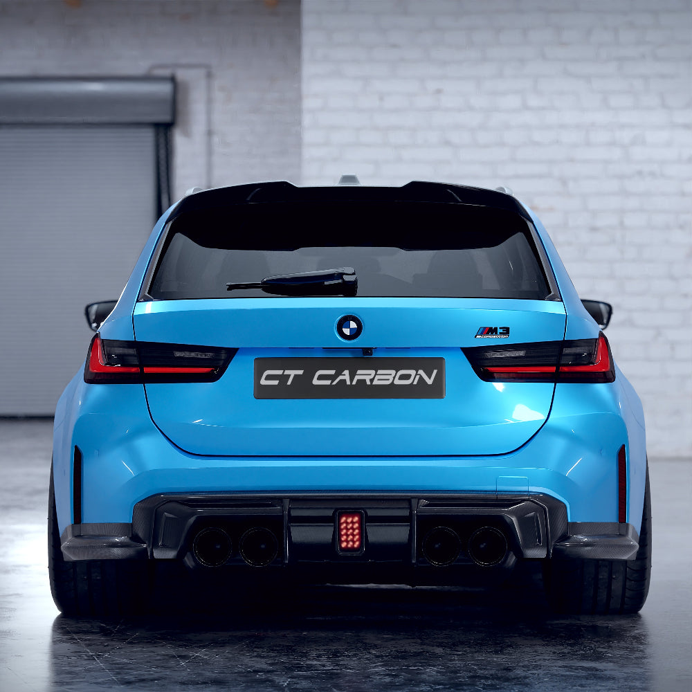 CT Carbon Diffuser V3 (CT Design) (with LED) - BMW M3/M4 G80/G82 (2021 - Onwards)