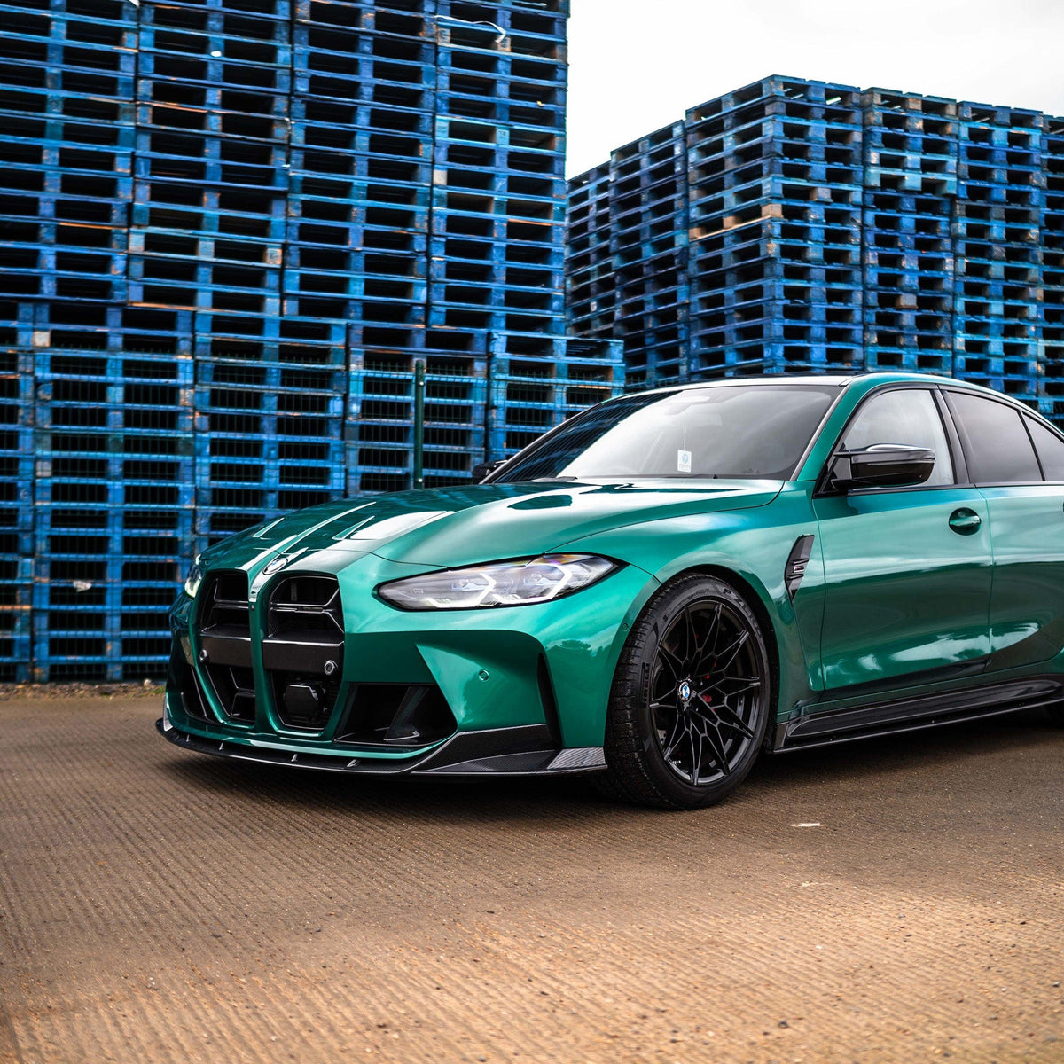 CT Carbon Front Splitter V2 (CT Design) - BMW M3/M4 G80/G82 (2021 - Onwards)
