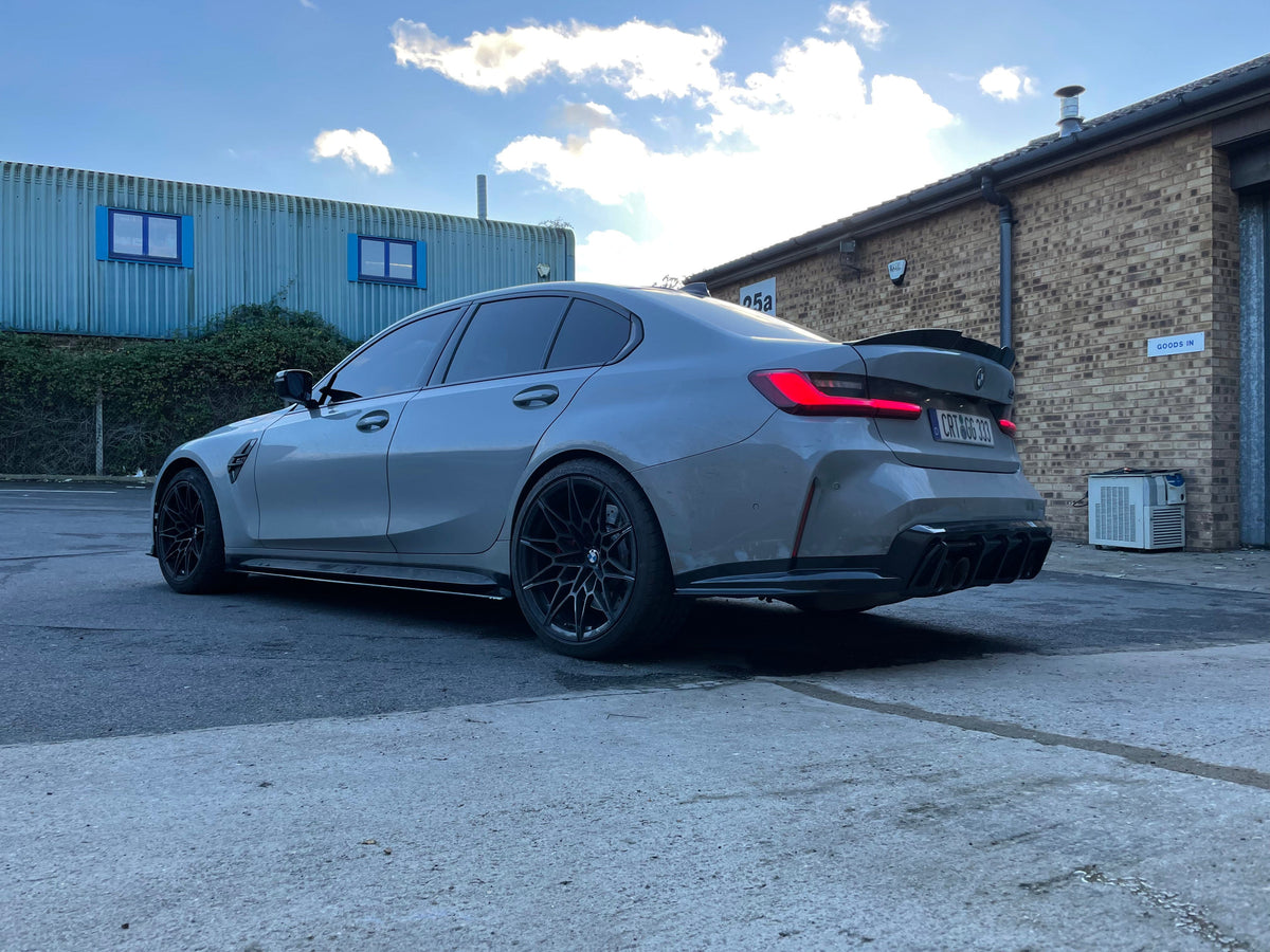 CT Carbon Side Skirt Extensions V1 (CT Design) - BMW M4 G82 (2021 - Onwards)