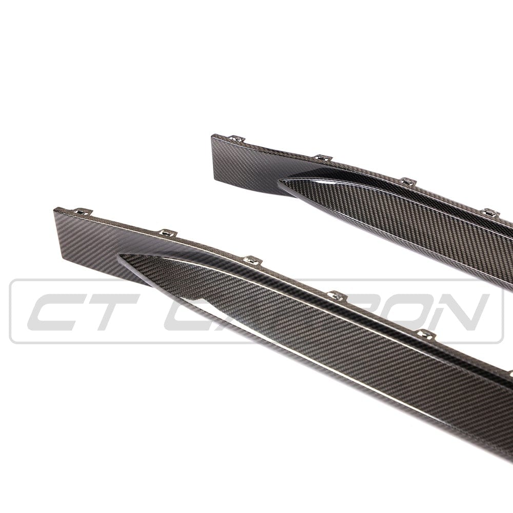 CT Carbon Side Skirt Replacements & Extensions (CT Design) - BMW M4 G82 (2021 - Onwards)