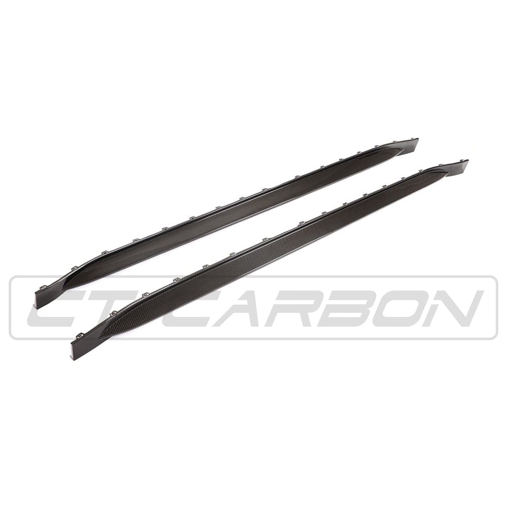 CT Carbon Side Skirt Replacements & Extensions (CT Design) - BMW M4 G82 (2021 - Onwards)