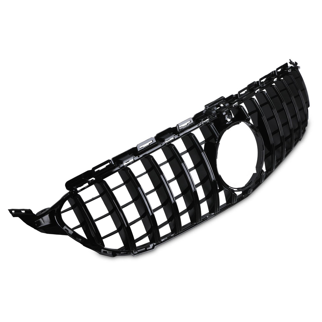 MQ Black GT Style Grille - Mercedes C-Class W205 FACELIFT (2018 - 2021)