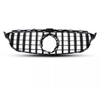 MQ Black GT Style Grille - Mercedes C-Class W205 FACELIFT (2018 - 2021)