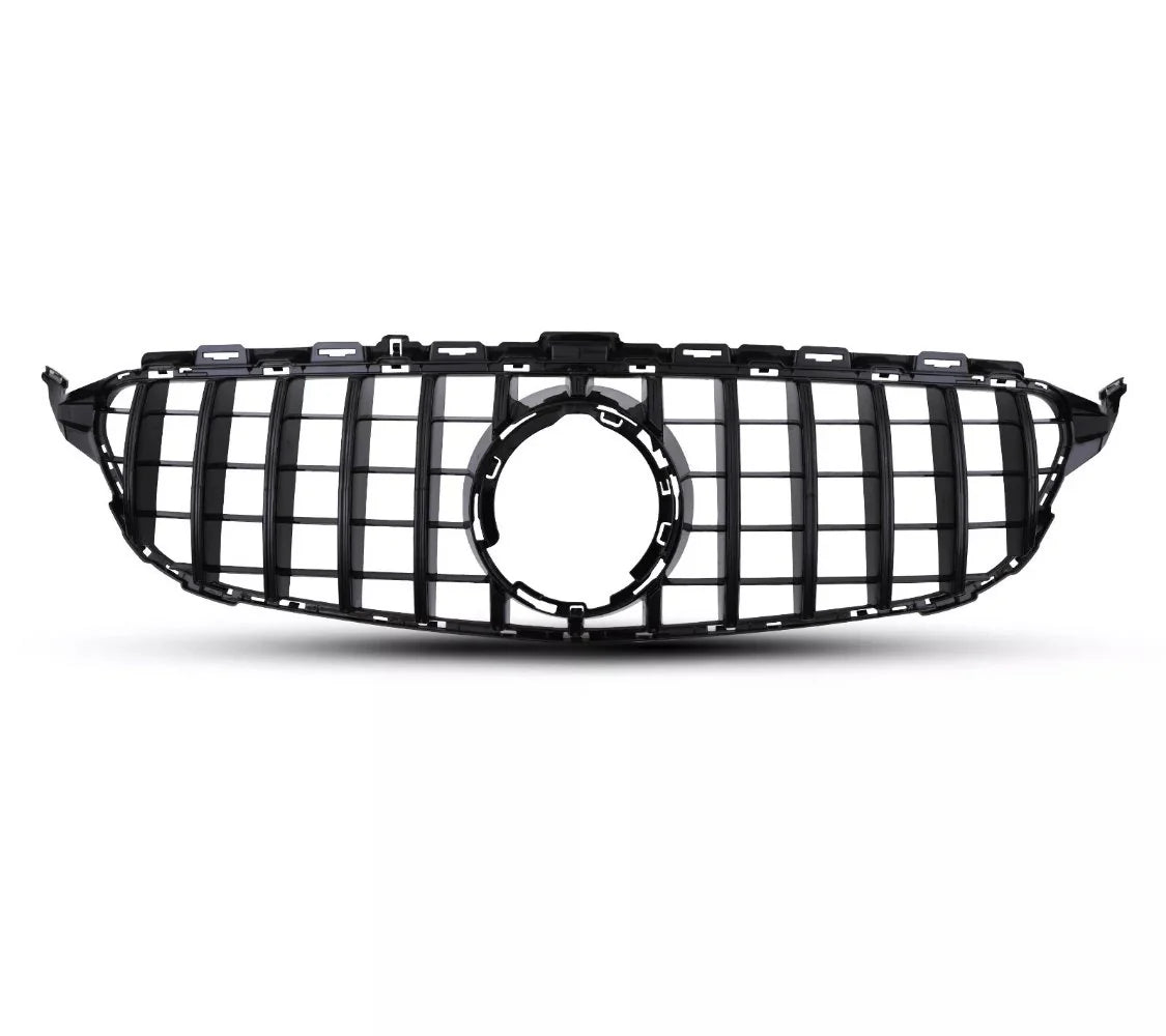 MQ Black GT Style Grille - Mercedes C-Class W205 FACELIFT (2018 - 2021)