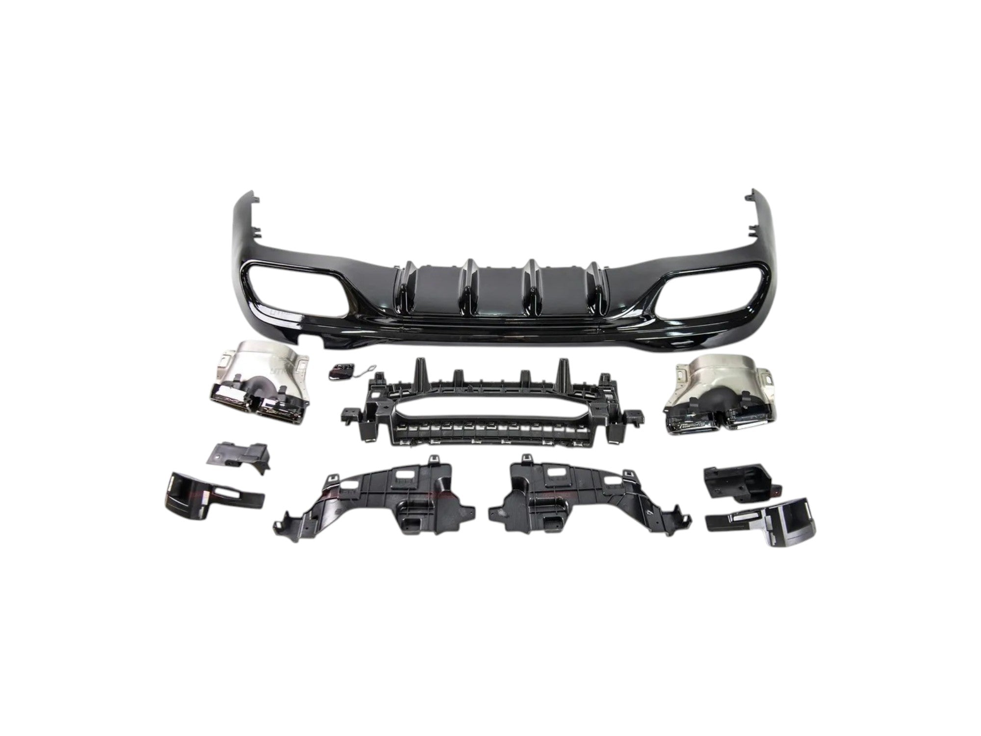 C63 Style Rear Diffuser - Mercedes C-Class W206 (2021 - Current)