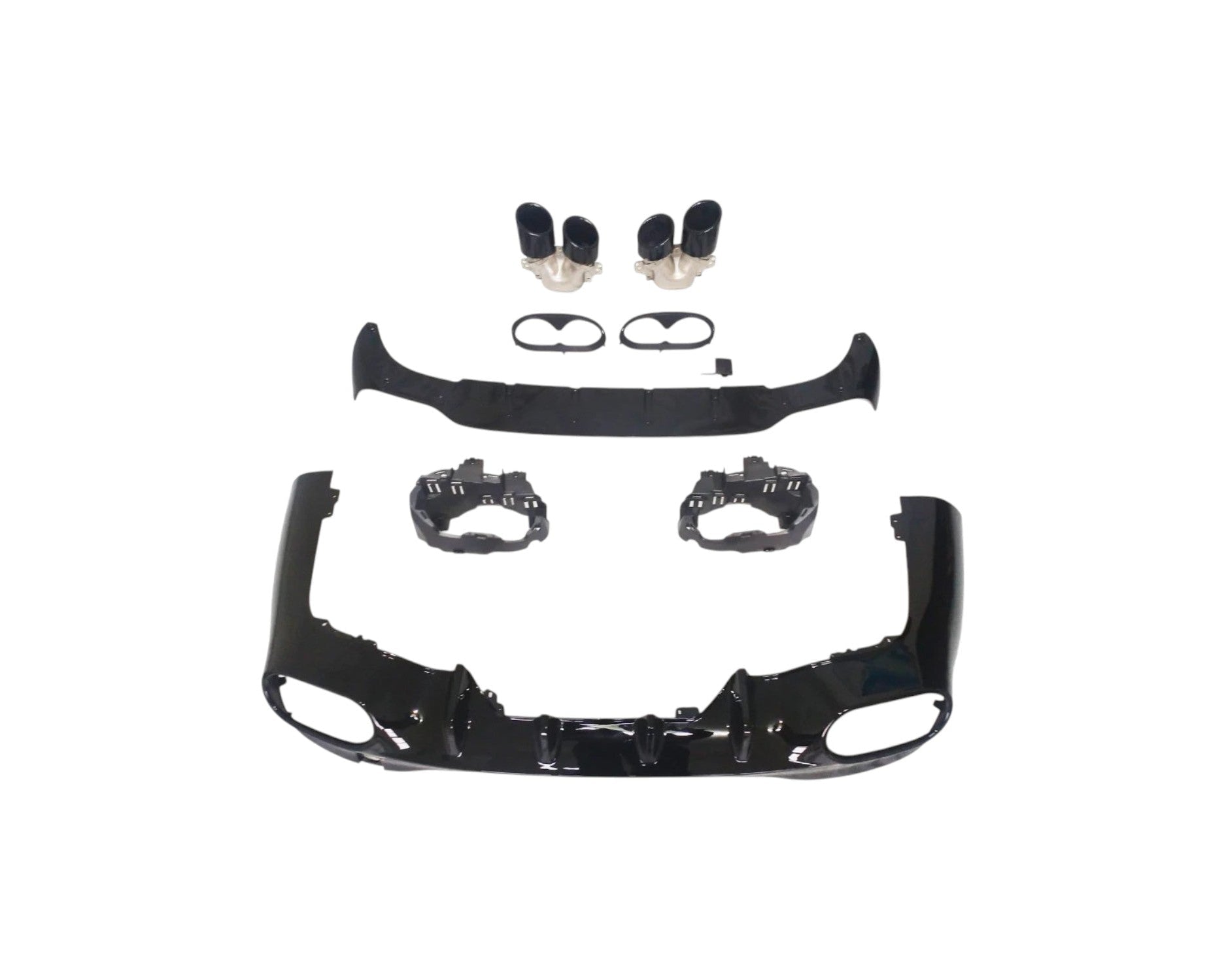 CLA 45 Style Rear Diffuser - Mercedes CLA W118 FACELIFT (2023 - Current)